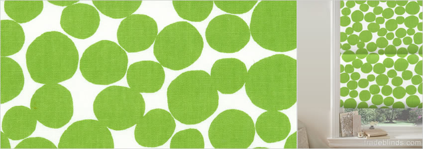 Green Patterned Fabric